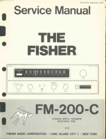 Fisher FM-200-C - Service Manual